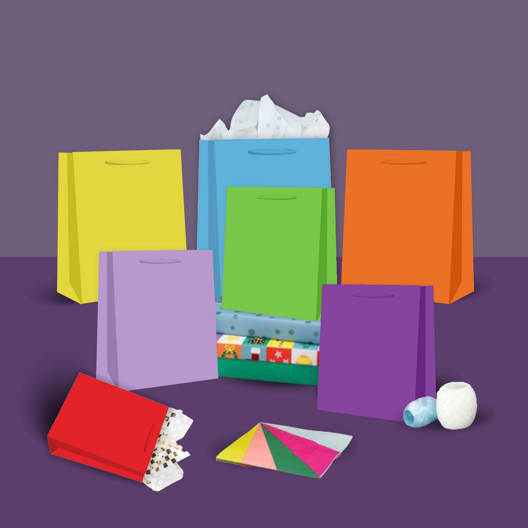 White cardboard bag (20 colors)