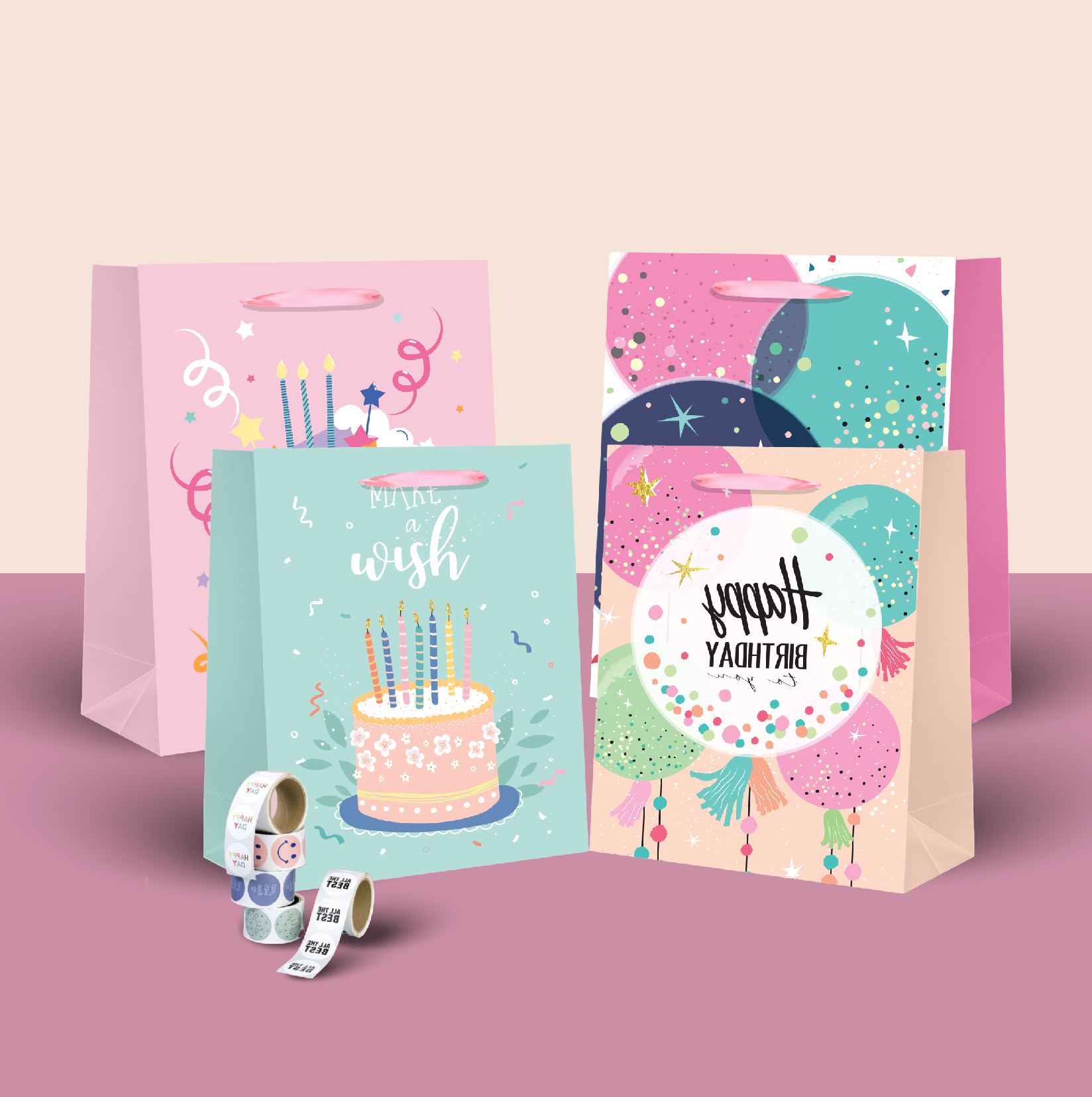 Birthday Series White Card Tote Bag