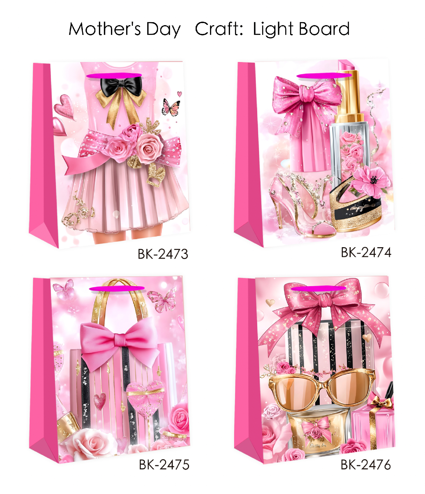 Mother's Day Series White Card Tote Bag