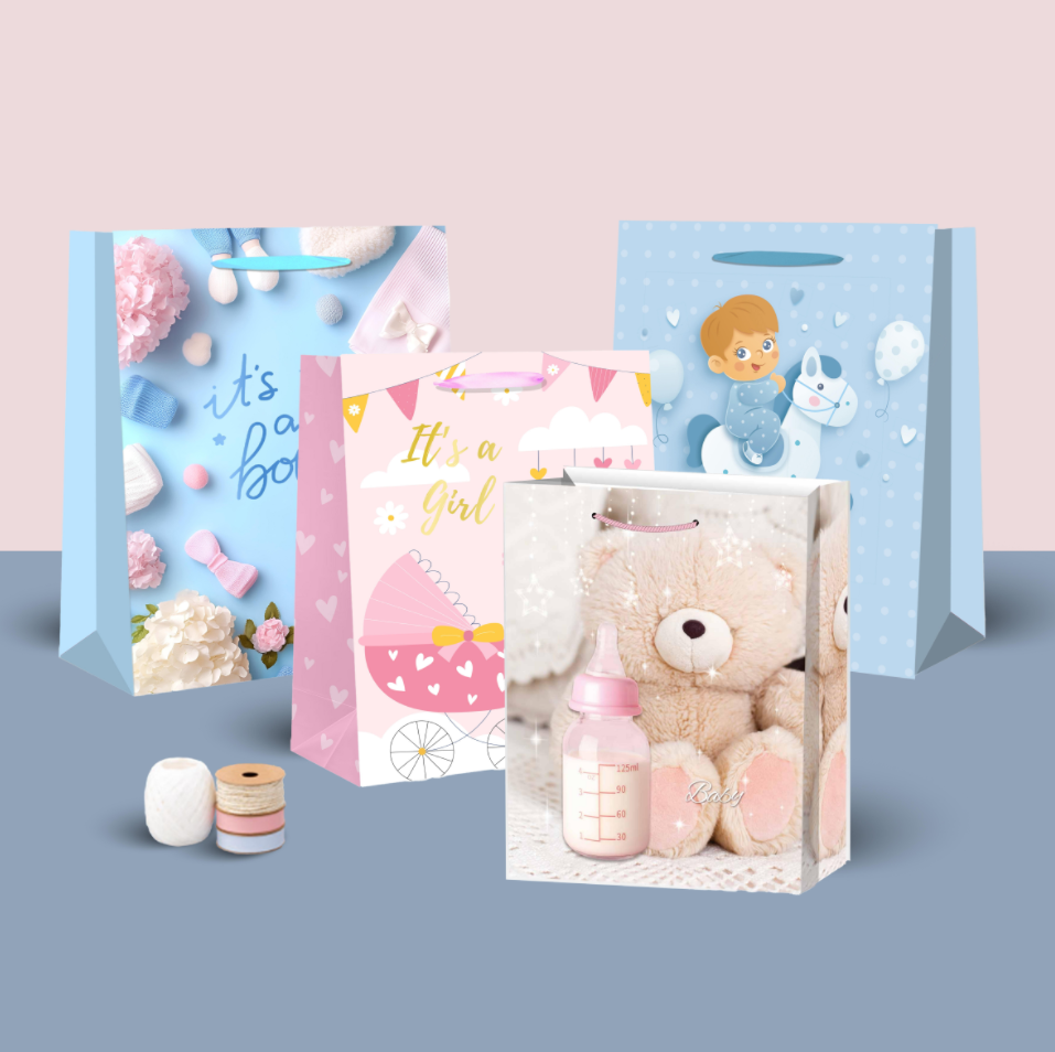 Children's series white card tote bag
