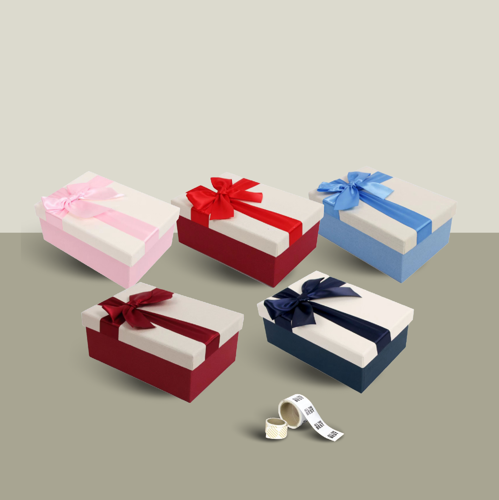 Bow Rectangular Ten-Piece Set