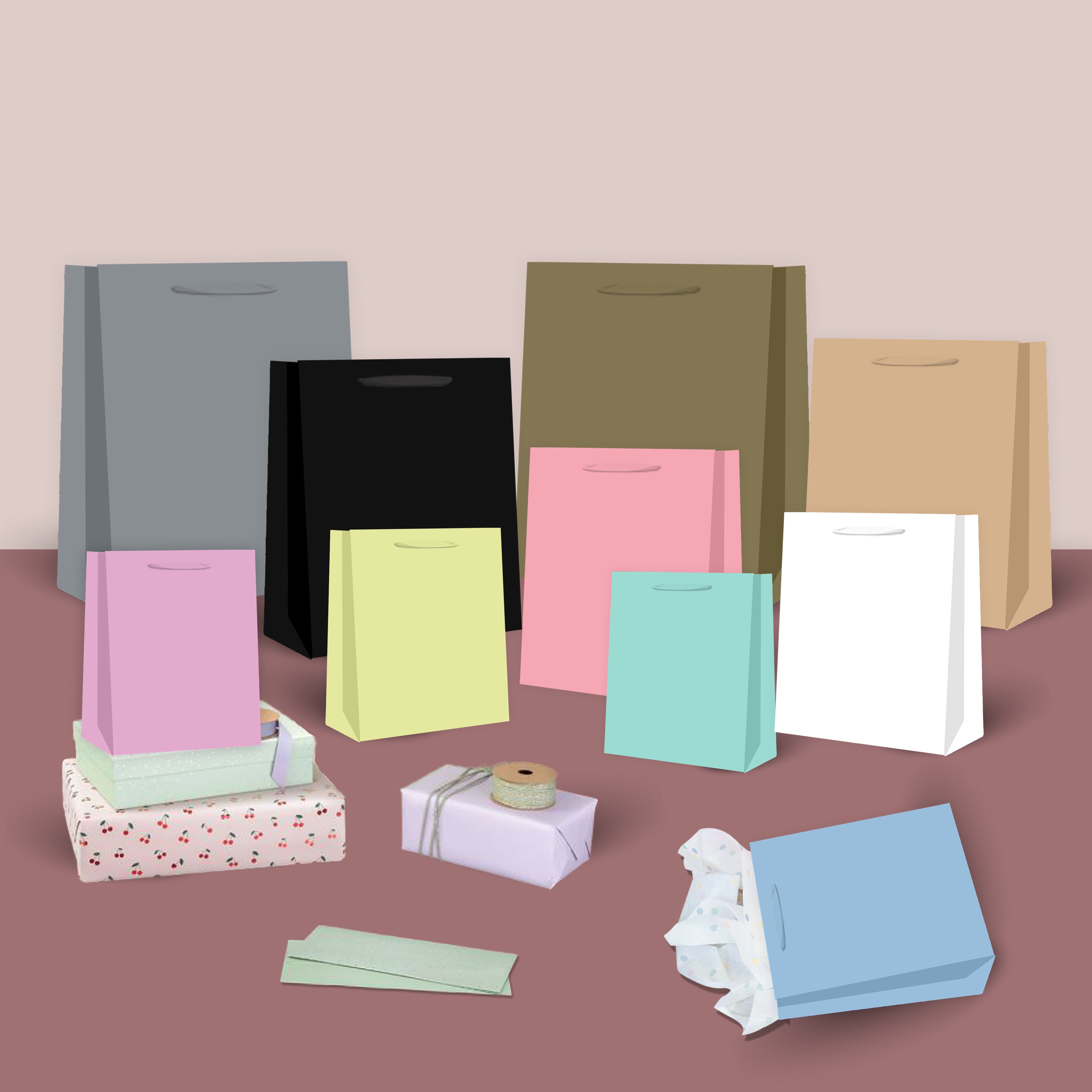 White cardboard bag (20 colors)