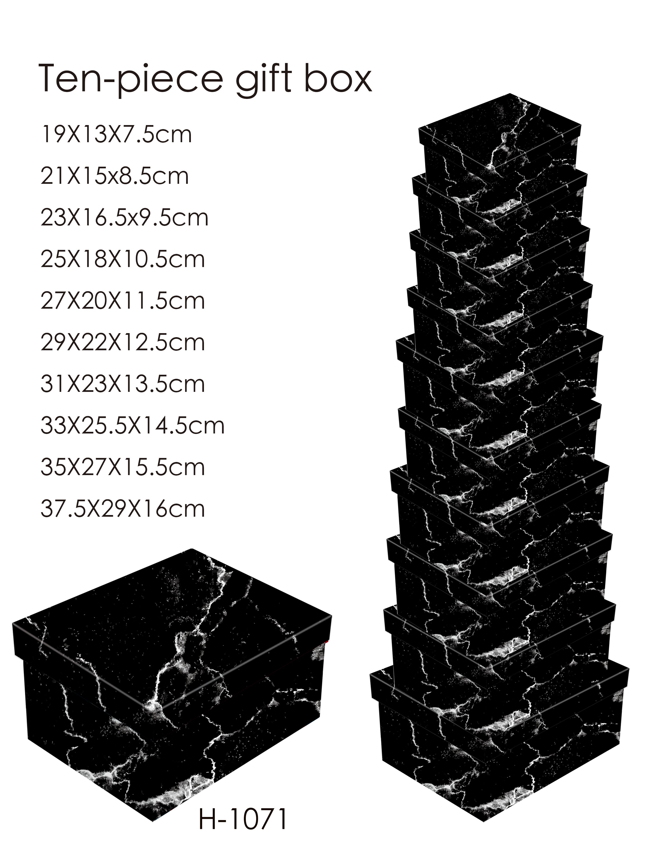 Ten-piece daily series gift box