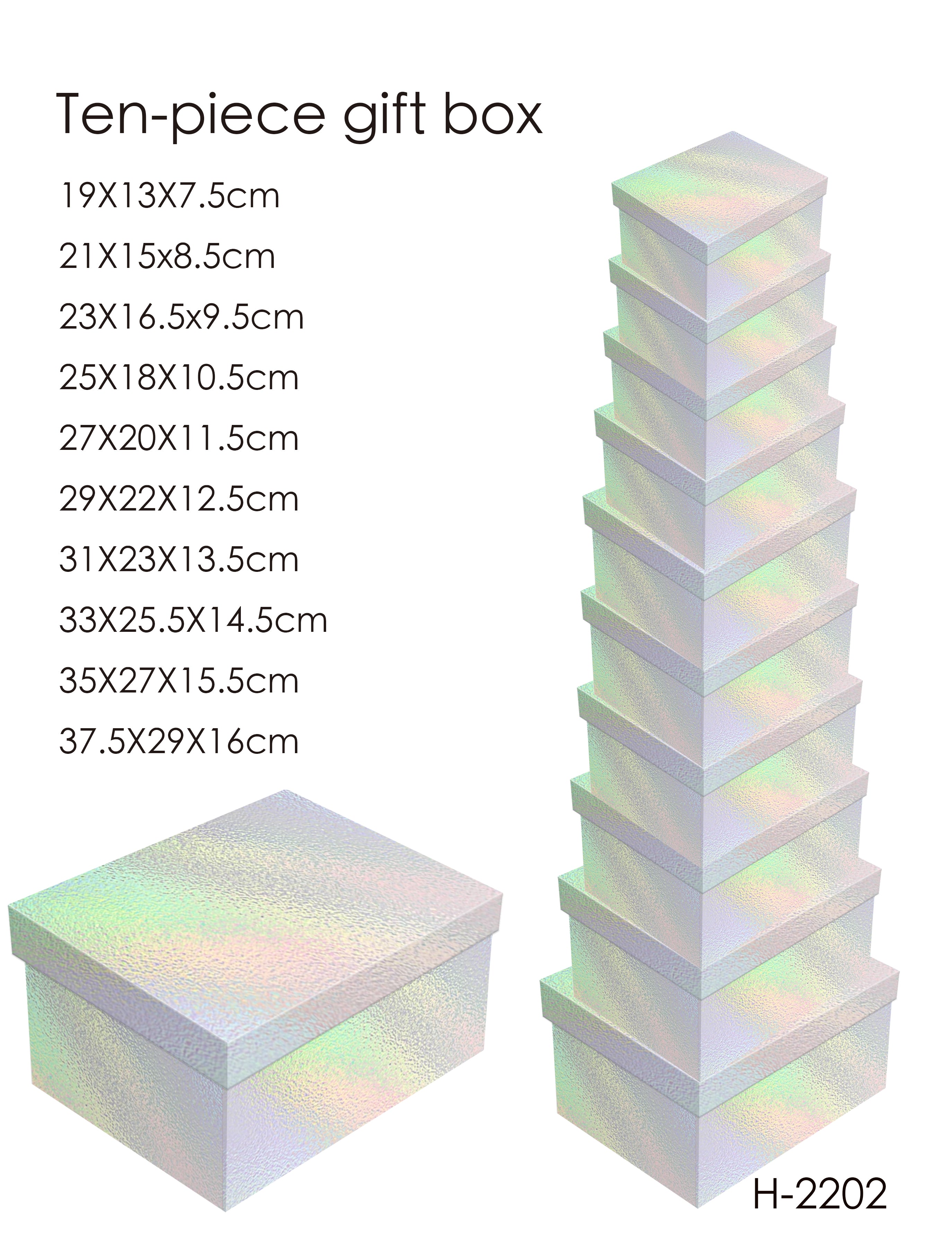 Ten-piece daily series gift box