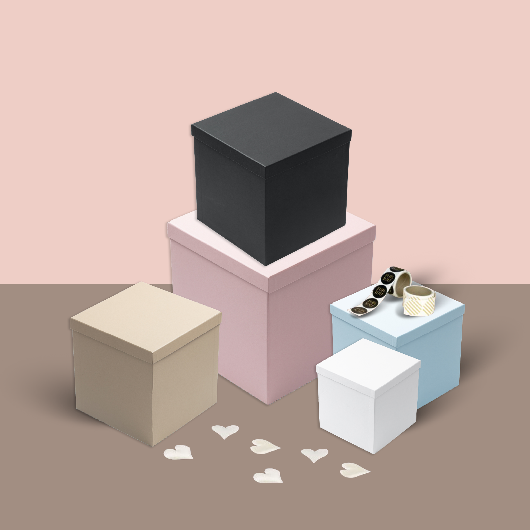 Color Rhythm Series Square Ten-Piece Set