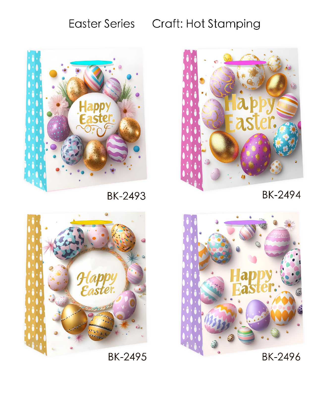 Easter Series White Card Bag