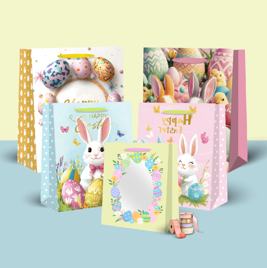 Easter Series White Card Bag