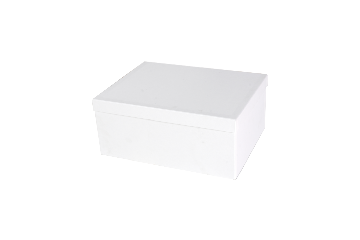 Folding box with top and bottom lid